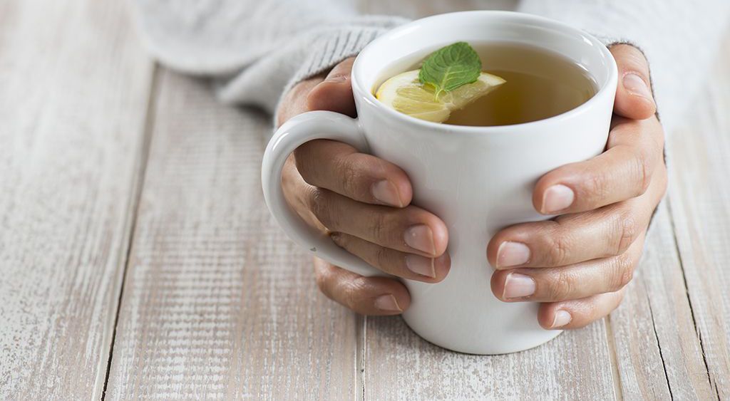 Cup of lemon tea