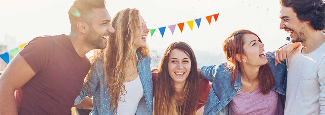 Group of young people